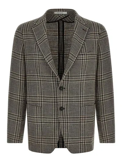 Tagliatore Exclusive Garment Line Blazer In Brown