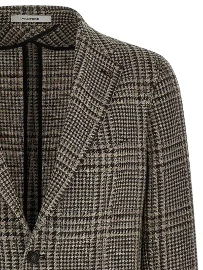 Tagliatore Exclusive Garment Line Blazer In Brown