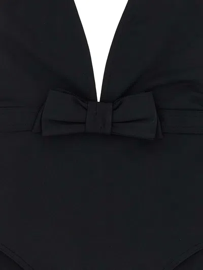 Eres Couture One-piece Swimsuit In Black