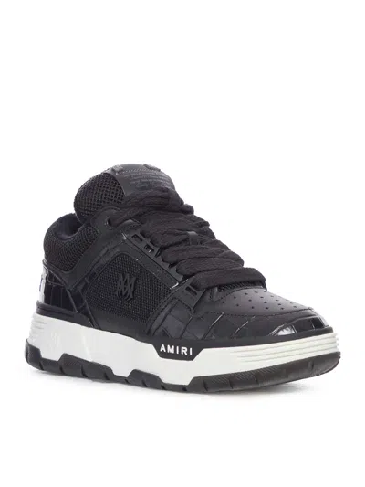 Amiri Lace-up Sneakers In Black