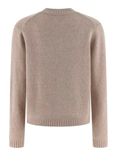 Maison Kitsuné Sweater In Neutral