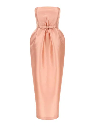 Bernadette 'lenette' Dress In Orange