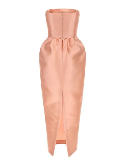 Bernadette 'lenette' Dress In Orange