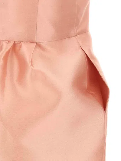 Bernadette 'lenette' Dress In Orange