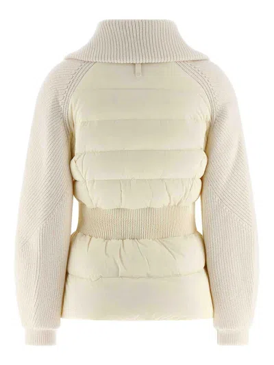 Mackage Logo Patch Balloon Sleeve Foxy Jacket In Neutral