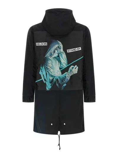 Undercover Heldon 2-in-1 Parka Coat In Multi