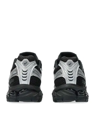 Asics Mens Gel Kayano 12 Woven Trainers Black Graphite Grey In Black