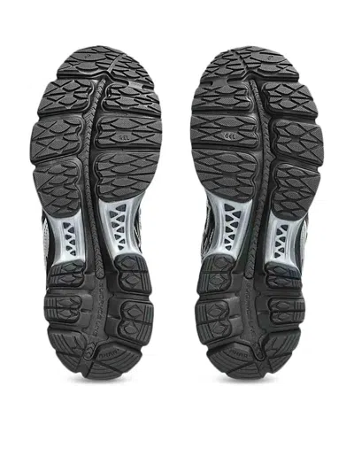 Asics Mens Gel Kayano 12 Woven Trainers Black Graphite Grey In Black