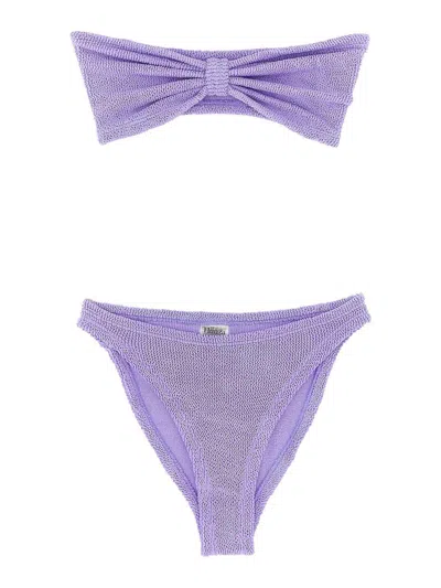 Hunza G Jean Bikini In Purple