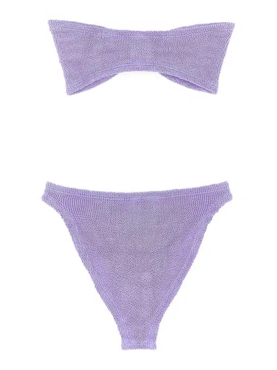 Hunza G Jean Bikini In Purple