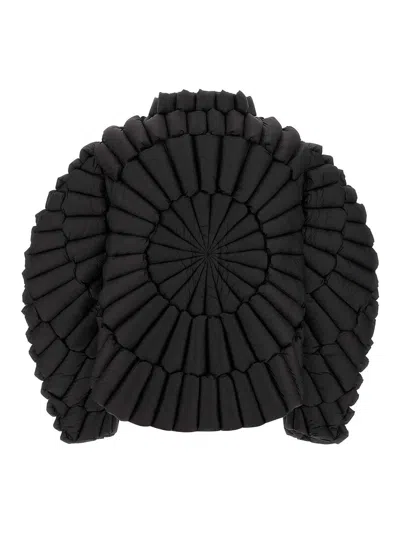 Raxxy Quilted Zip-front Padded Jacket In Multi