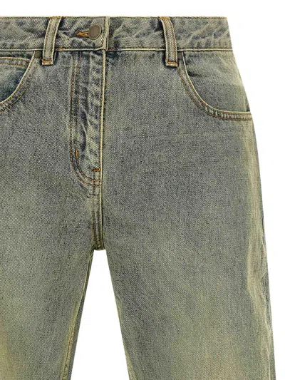 Entire Studios Lean Stonewash-effect Jeans In Multi