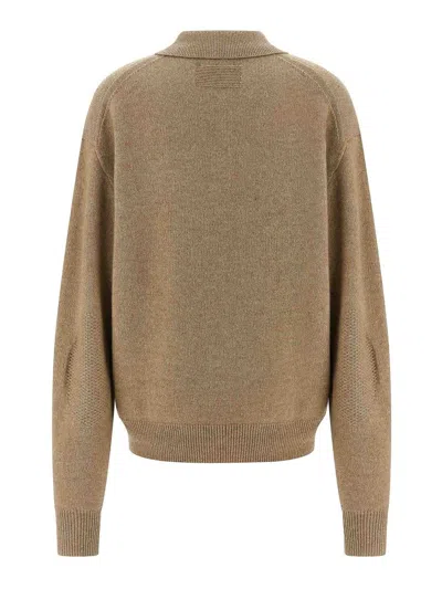 Guest In Residence Allday Cuffed Elbow Sweater In Neutral