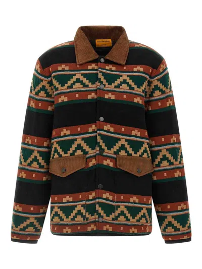 Guest In Residence Western Industry Quilted Wool And Cashmere-blend Jacket In Multi