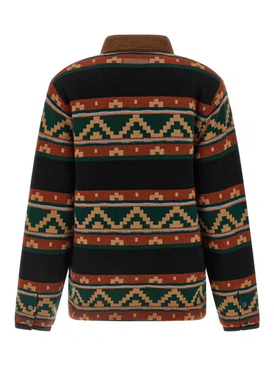 Guest In Residence Western Industry Quilted Wool And Cashmere-blend Jacket In Multi