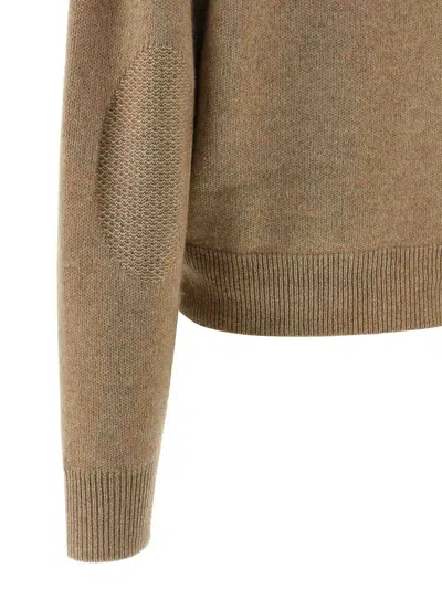 Guest In Residence Allday Cuffed Elbow Sweater In Neutral