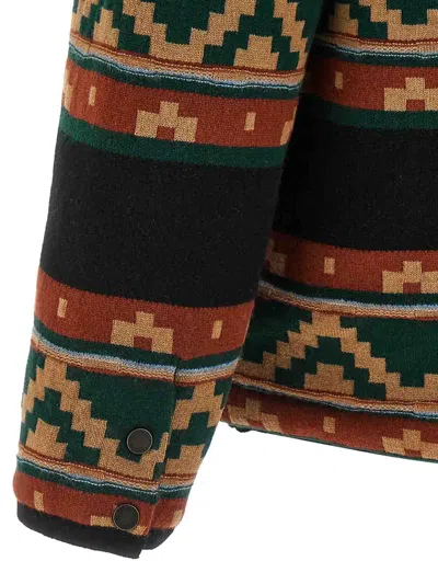 Guest In Residence Western Industry Quilted Wool And Cashmere-blend Jacket In Multi