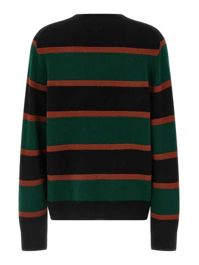 Guest In Residence Striped Crew-neck Sweater In Multi