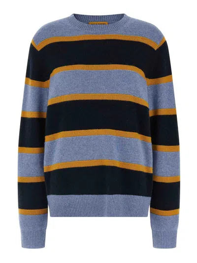 Guest In Residence Striped Crew-neck Sweater In Multi
