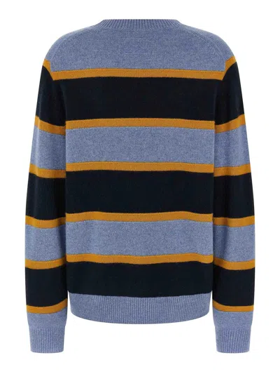 Guest In Residence Striped Crew-neck Sweater In Multi