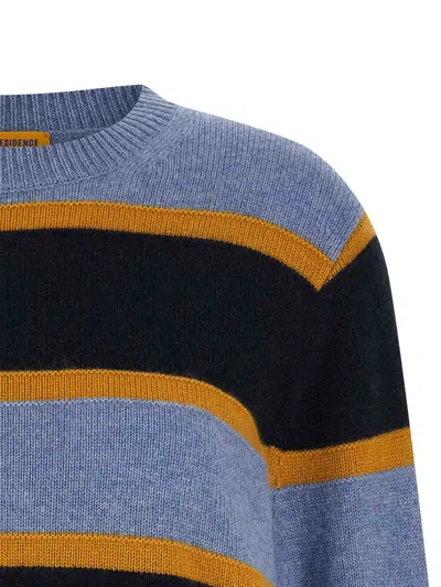 Guest In Residence Striped Crew-neck Sweater In Multi
