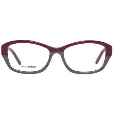 Dsquared2 Multicolor Plastic Frames In Red