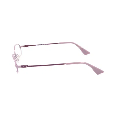 Emporio Armani Purple Stainless Steel Frames In Purple