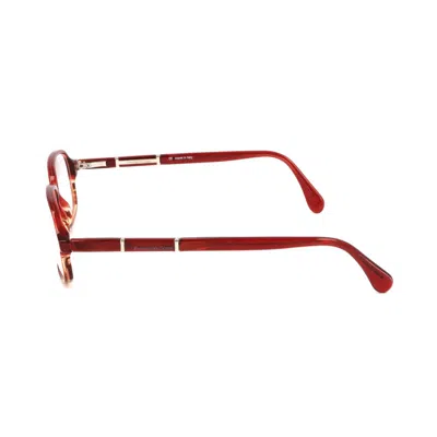 Ermenegildo Zegna Red Plastic Frames In Multi