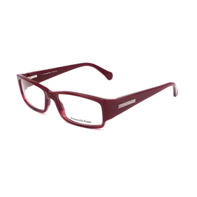 Ermenegildo Zegna Red Plastic Frames In Red