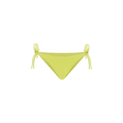 Exilia Yellow Polyamide Swim Women's Briefs In Yellow