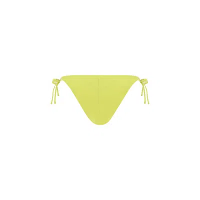Exilia Yellow Polyamide Swim Women's Briefs In Yellow