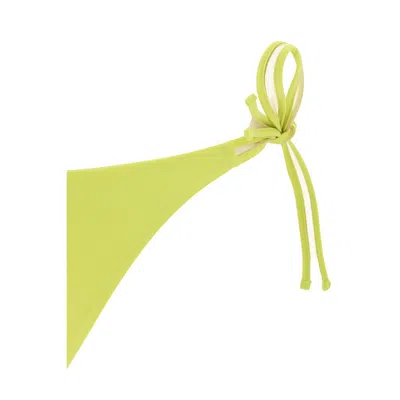 Exilia Yellow Polyamide Swim Women's Briefs In Yellow