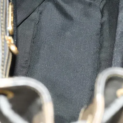 Pre-owned Fendi Pequin Front Pocket Backpack Coated Canvas Brown Pvc Backpack Bag ()