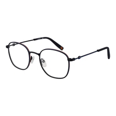Fila Blue Unisex Glasses Frame In Black