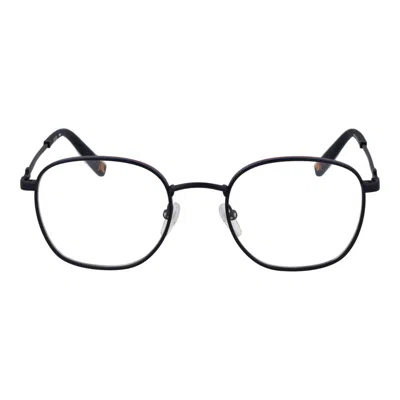 Fila Blue Unisex Glasses Frame In Black