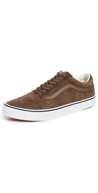 Vans Old Skool Sneakers Suede Sepia In Brown