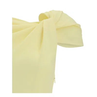 Givenchy Yellow Viscose Casual Women's Dress In Yellow