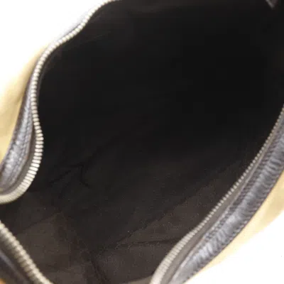 Pre-owned Gucci Beige Canvas Shoulder Bag () In Sand