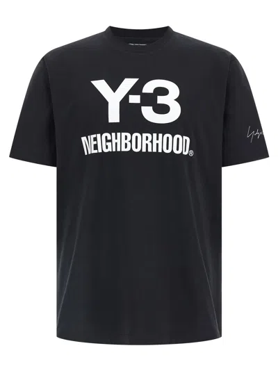 Y-3 Neighborhood Graphic Short Sleeve T-shirt In Black