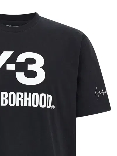 Y-3 Neighborhood Graphic Short Sleeve T-shirt In Black