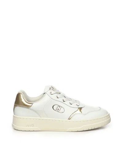 Liu •jo Logo-detail Sneakers In White