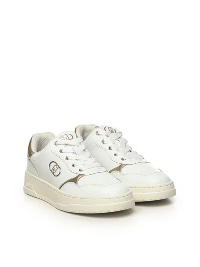 Liu •jo Logo-detail Sneakers In White