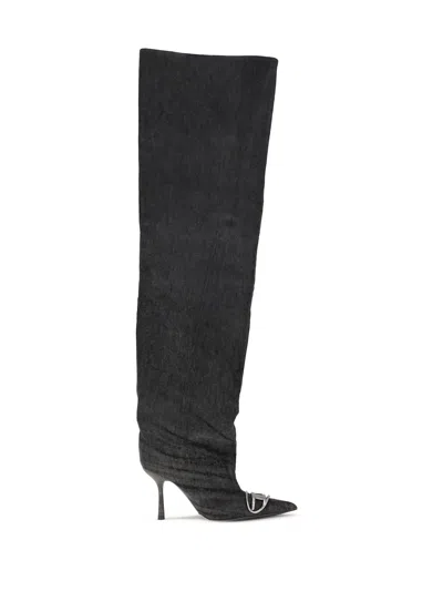 Diesel Women Venus High Boots In Multi