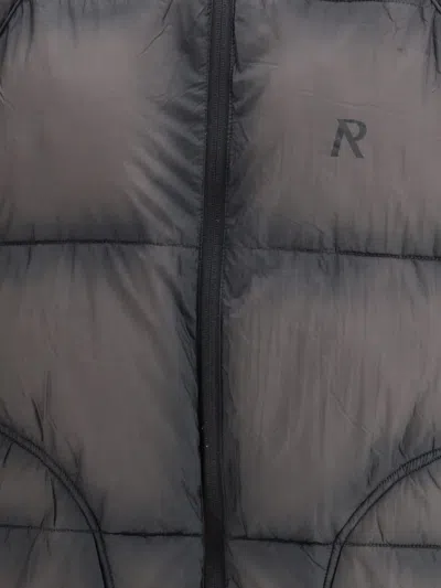 Represent Black Nylon Full-length Jacket In Gray