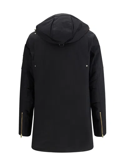 Moose Knuckles Stirling Parka From The Gold Series In Black