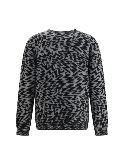 Laneus Wool Blend Sweater In Multi