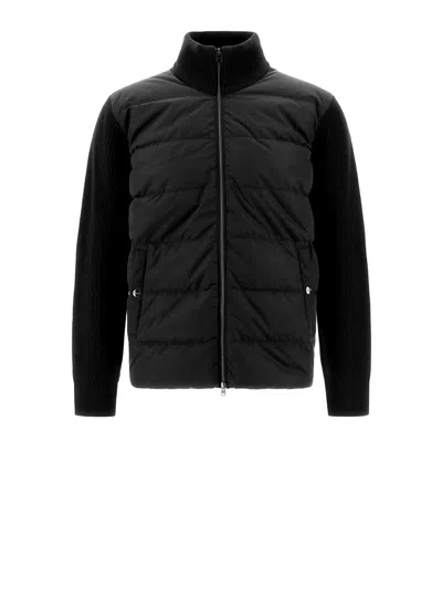 Herno Sweaters Black In Black