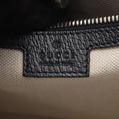 Pre-owned Gucci Beige Navy Pvc Leather Tote Bag () In Multi