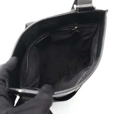 Pre-owned Gucci Black Canvas Shoulder Bag ()