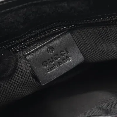 Pre-owned Gucci Black Canvas Shoulder Bag ()